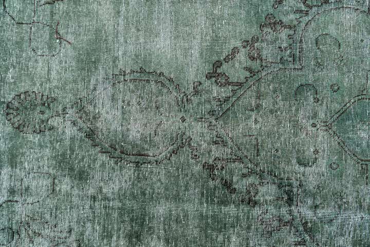 9' 4 x 12' 6 Hand Knotted Ultra Vintage Persian Wool Rug