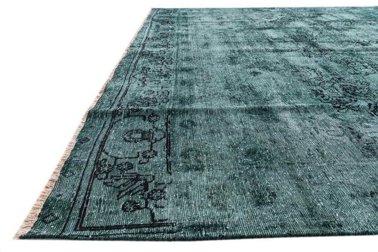 Detail image of 9' 5 x 12' 4 Hand Knotted Ultra Vintage Persian Wool Rug