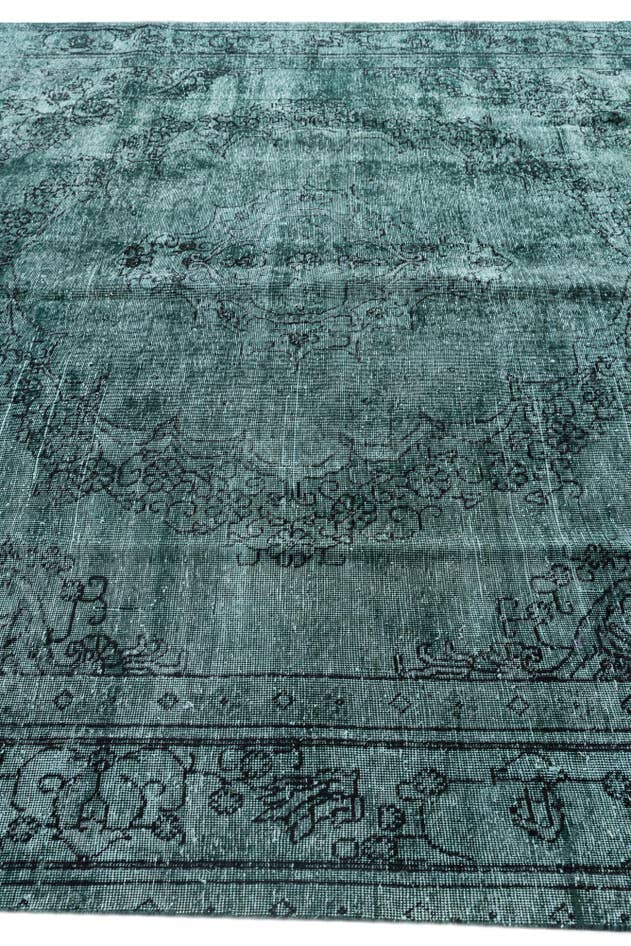 Detail image of 9' 5 x 12' 4 Hand Knotted Ultra Vintage Persian Wool Rug
