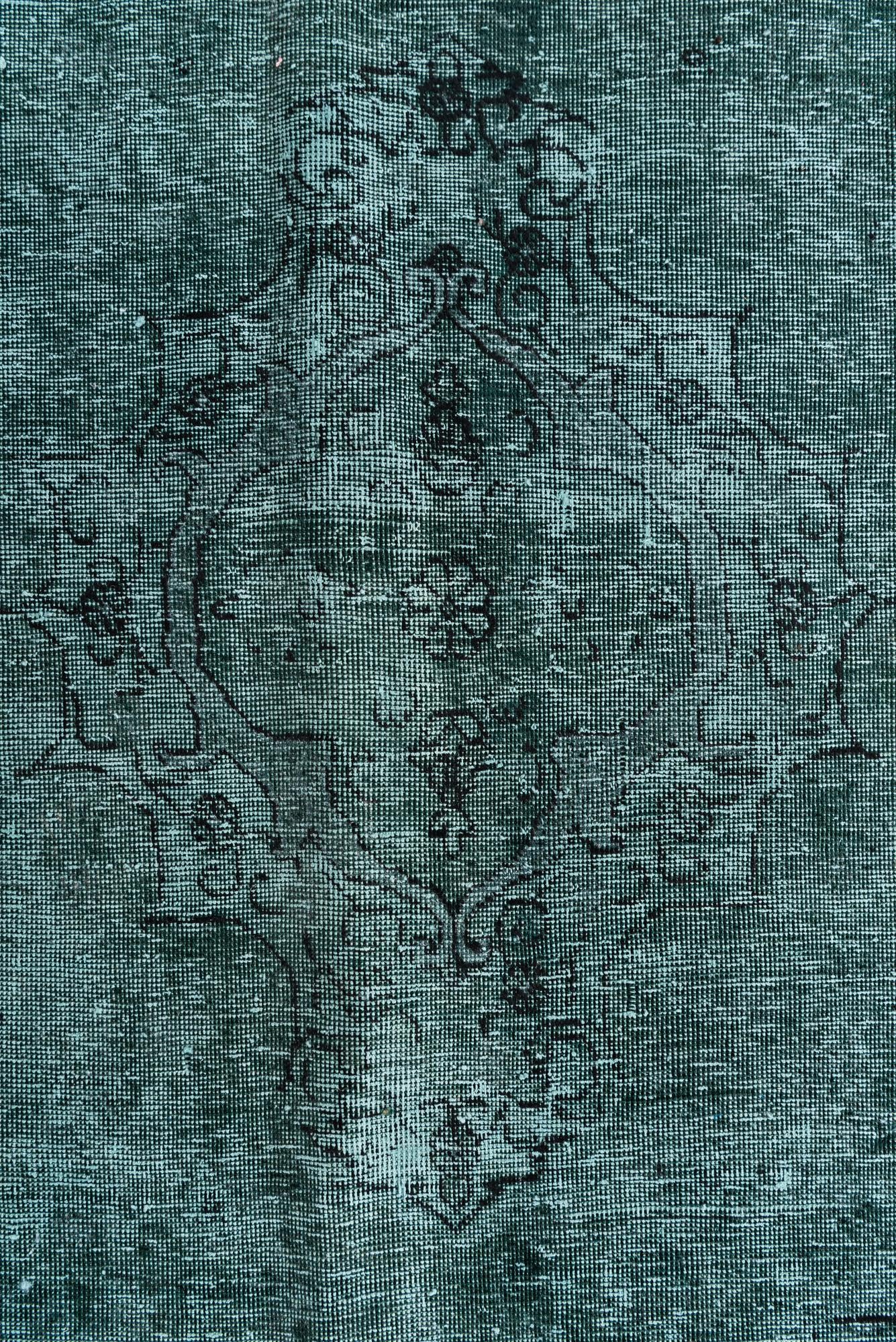 9' 5 x 12' 4 Hand Knotted Ultra Vintage Persian Wool Rug