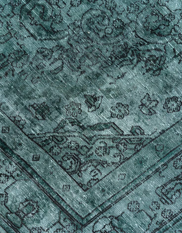 Detail image of 9' 5 x 12' 4  Hand Knotted Ultra Vintage Persian Wool Rug