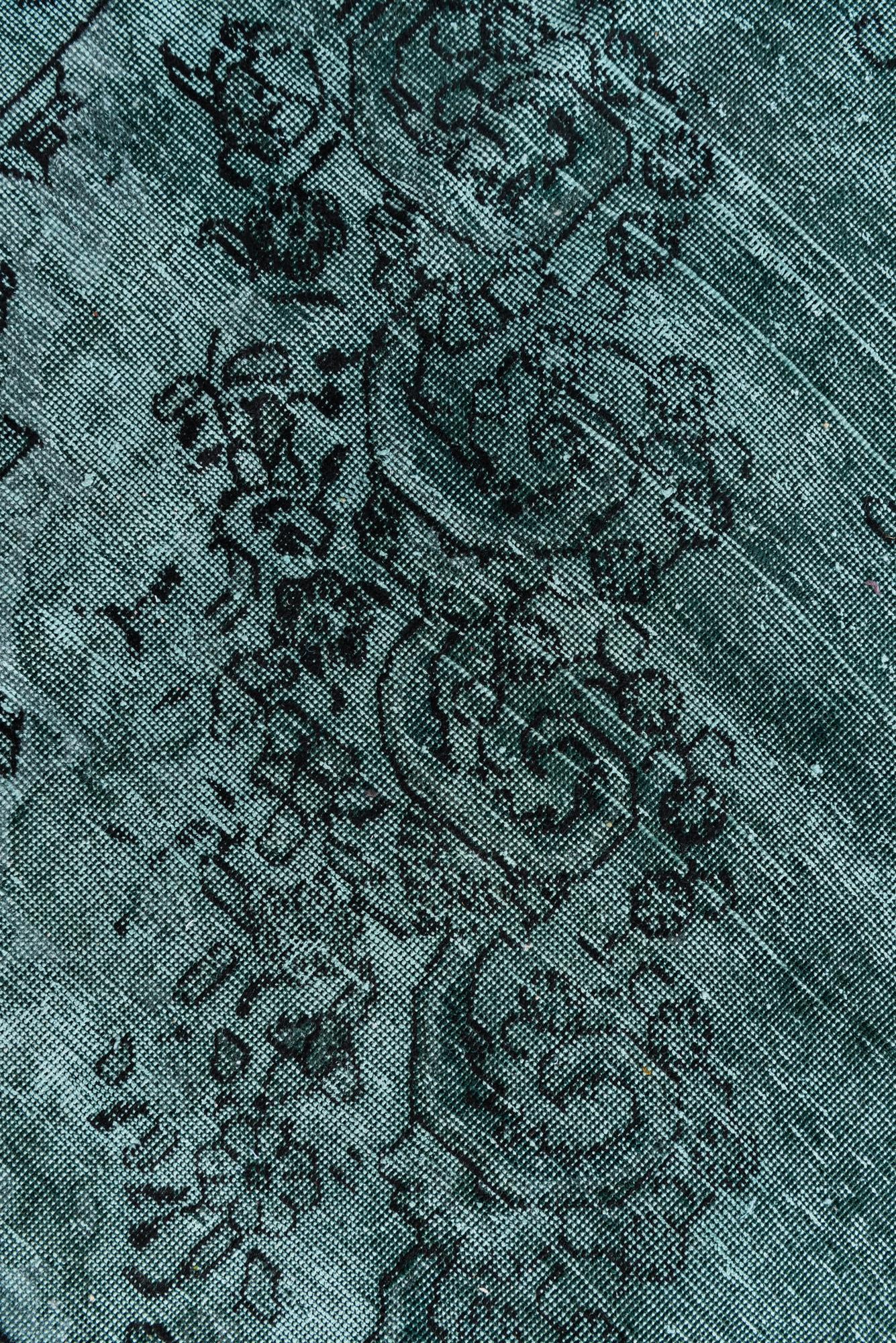 9' 5 x 12' 4 Hand Knotted Ultra Vintage Persian Wool Rug