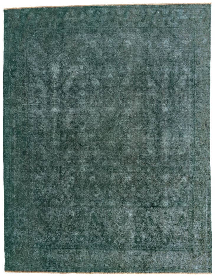 Detail image of 9' 2 x 12' 5 Hand Knotted Ultra Vintage Persian Wool Rug