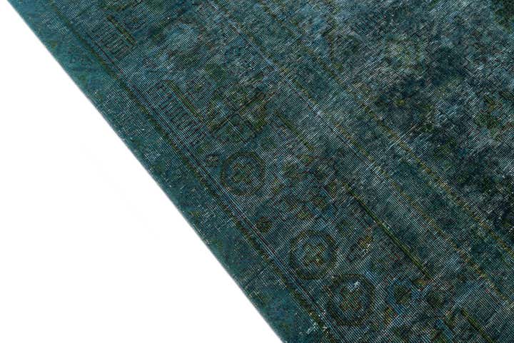9' 7 x 12' 5 Hand Knotted Ultra Vintage Persian Wool Rug
