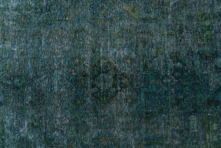 9' 7 x 12' 5 Hand Knotted Ultra Vintage Persian Wool Rug