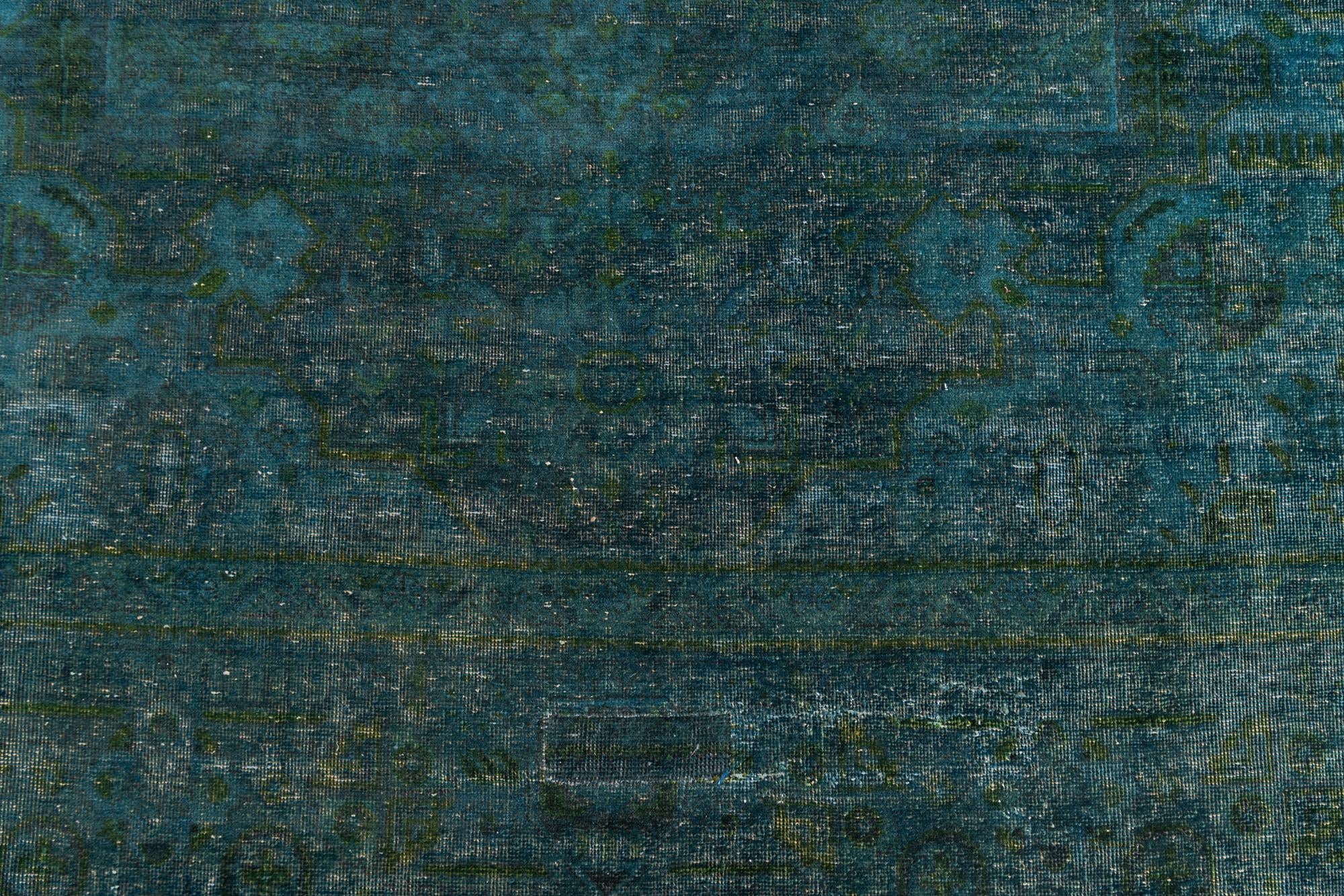 9' 7 x 12' 5 Hand Knotted Ultra Vintage Persian Wool Rug