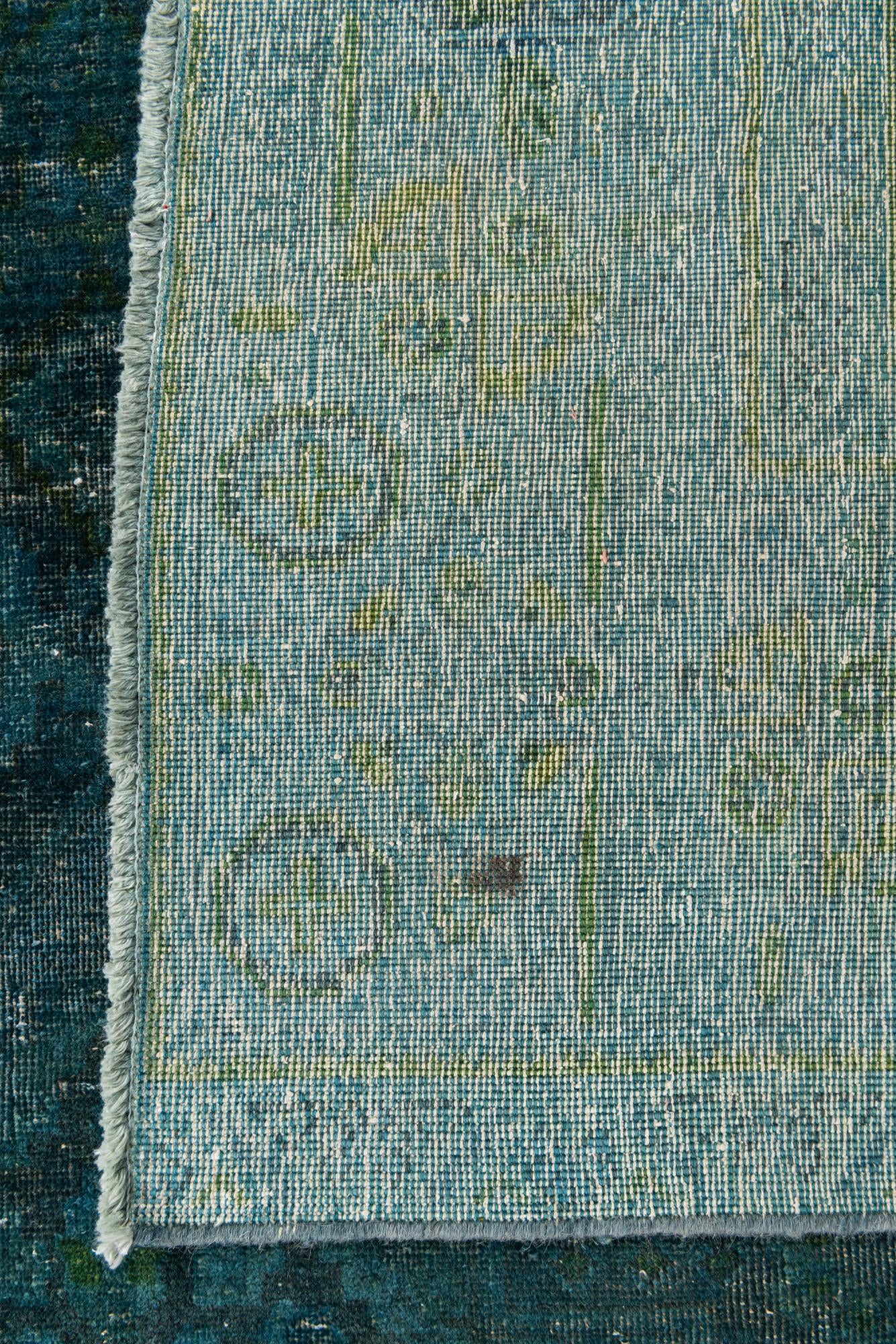 9' 7 x 12' 5 Hand Knotted Ultra Vintage Persian Wool Rug