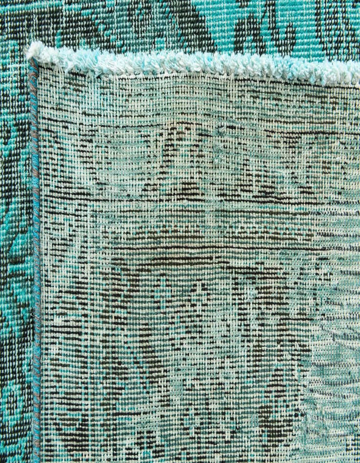 Detail image of 9' 7 x 12' 7  Hand Knotted Ultra Vintage Persian Wool Rug