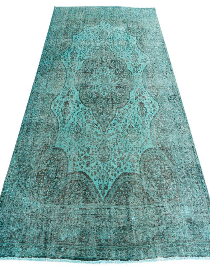 Detail image of 9' 7 x 12' 7  Hand Knotted Ultra Vintage Persian Wool Rug