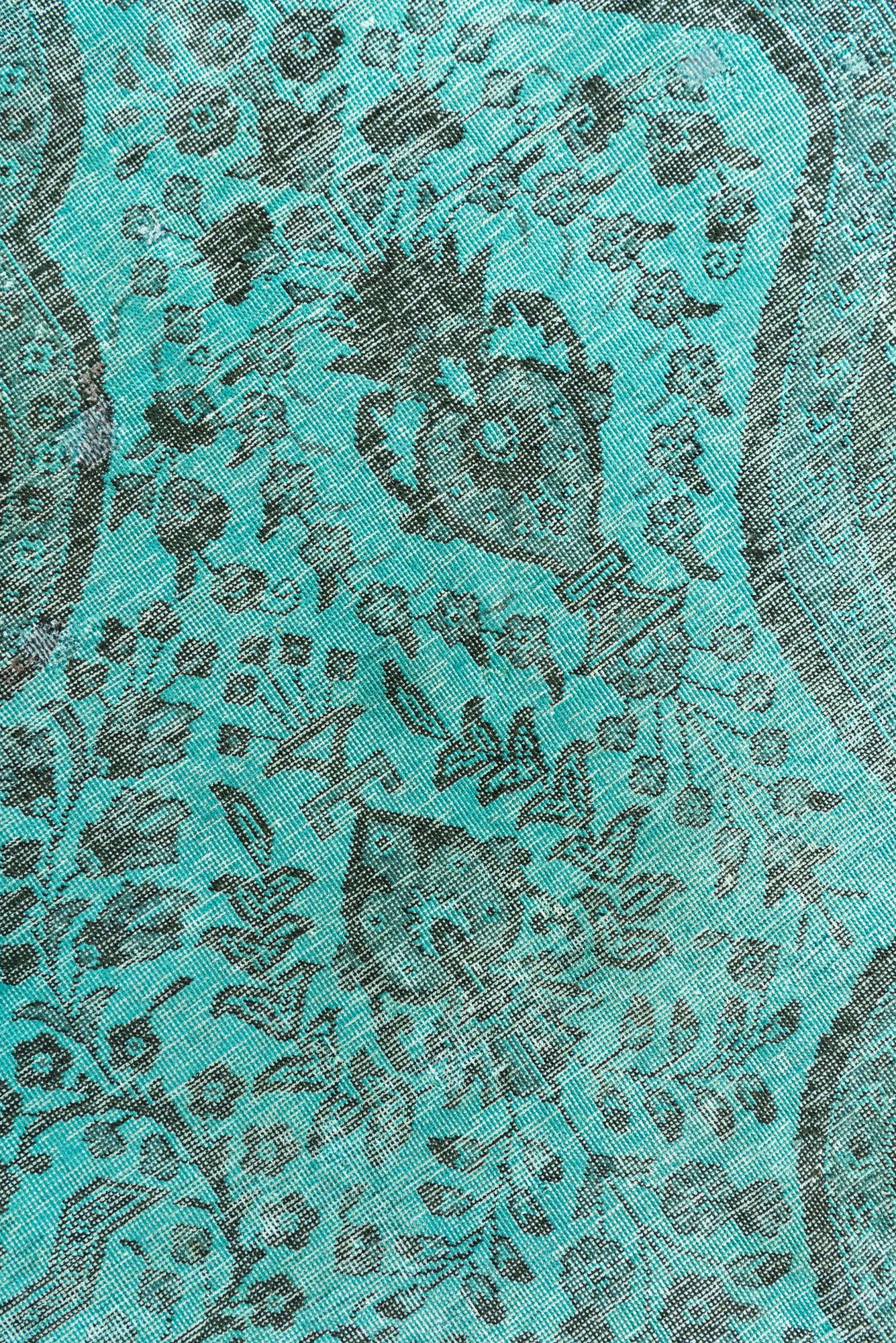 9' 7 x 12' 7 Hand Knotted Ultra Vintage Persian Wool Rug