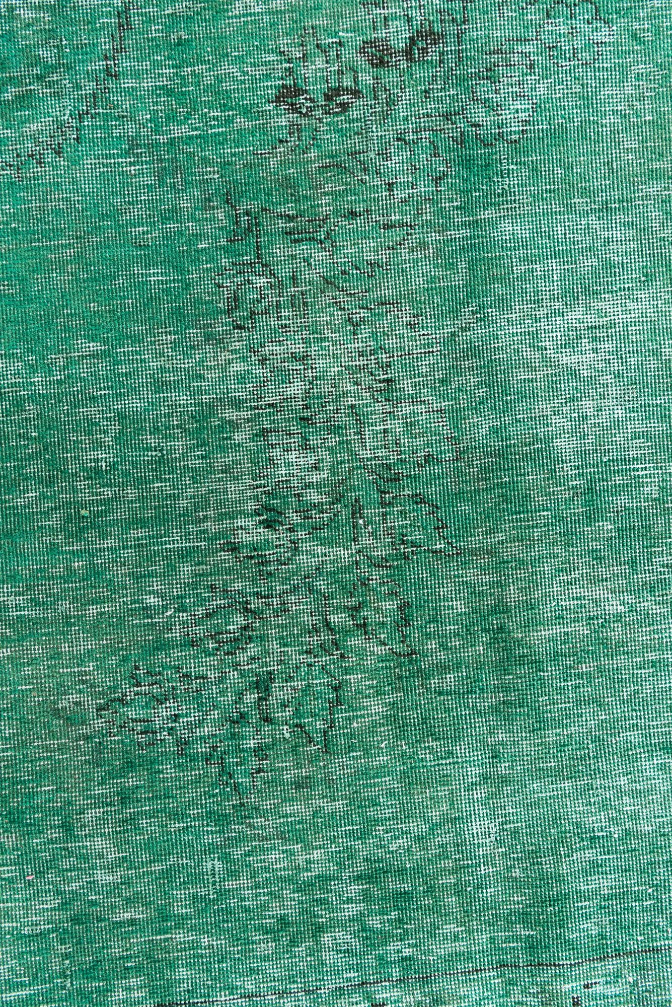 9' 6 x 12' 7 Hand Knotted Ultra Vintage Persian Wool Rug