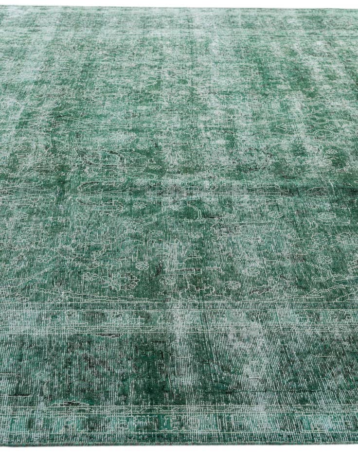 Detail image of 9' 7 x 12' 7  Hand Knotted Ultra Vintage Persian Wool Rug