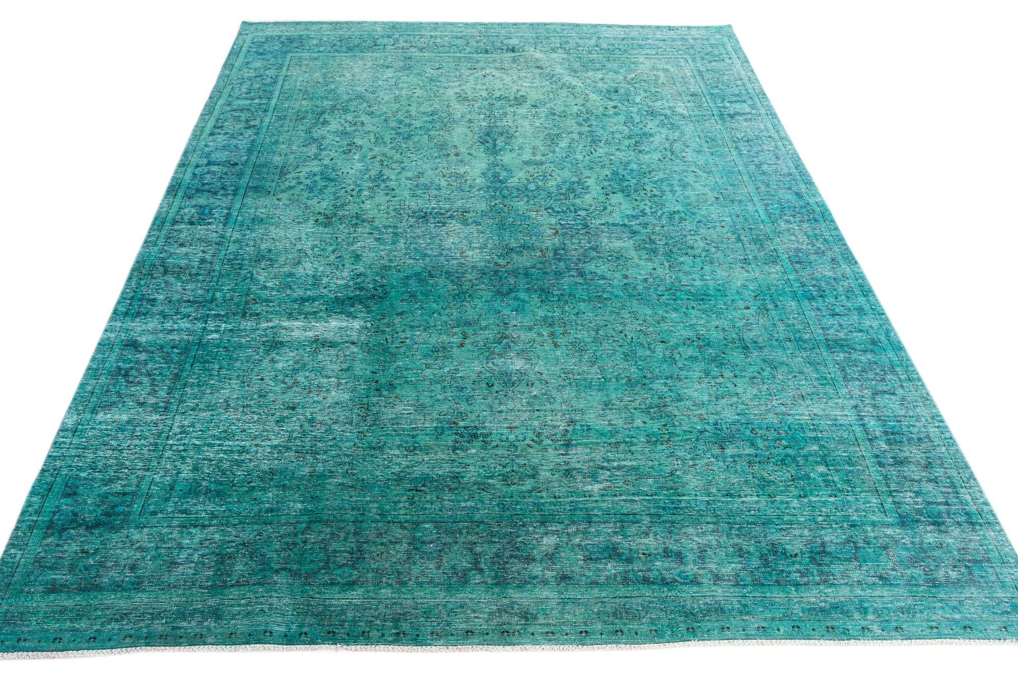 9' 2 x 12' 2 Hand Knotted Ultra Vintage Persian Wool Rug
