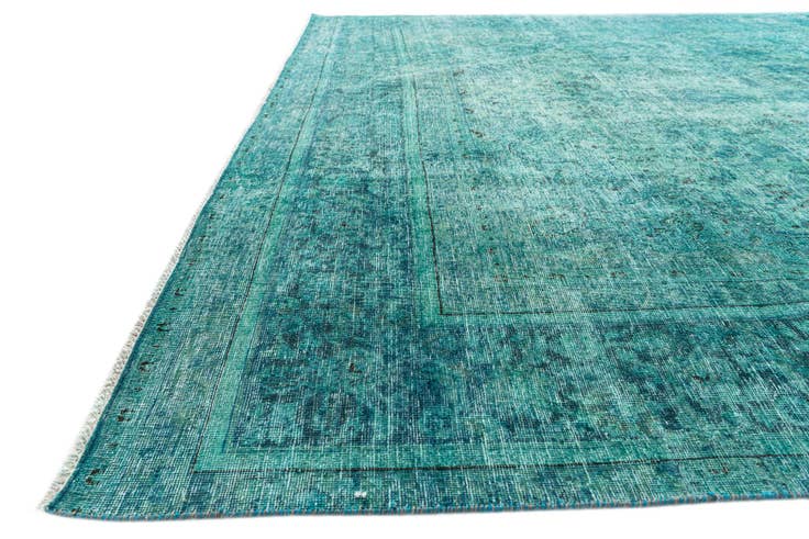 Detail image of 9' 2 x 12' 2 Hand Knotted Ultra Vintage Persian Wool Rug