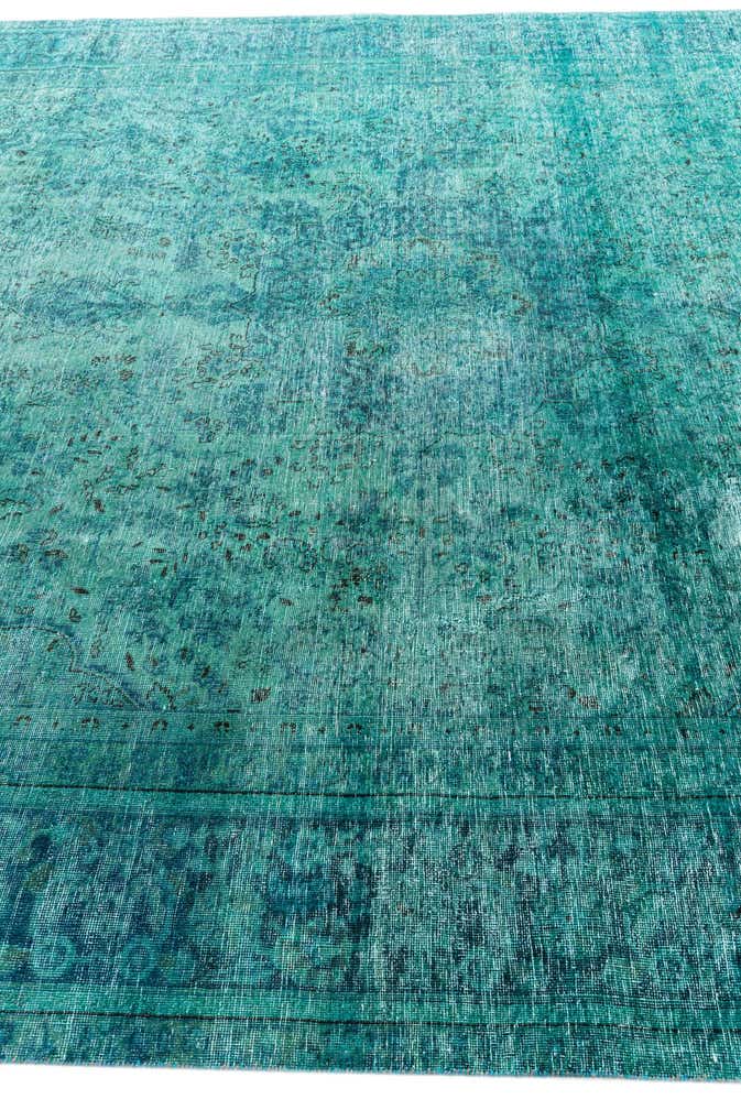 9' 2 x 12' 2 Hand Knotted Ultra Vintage Persian Wool Rug