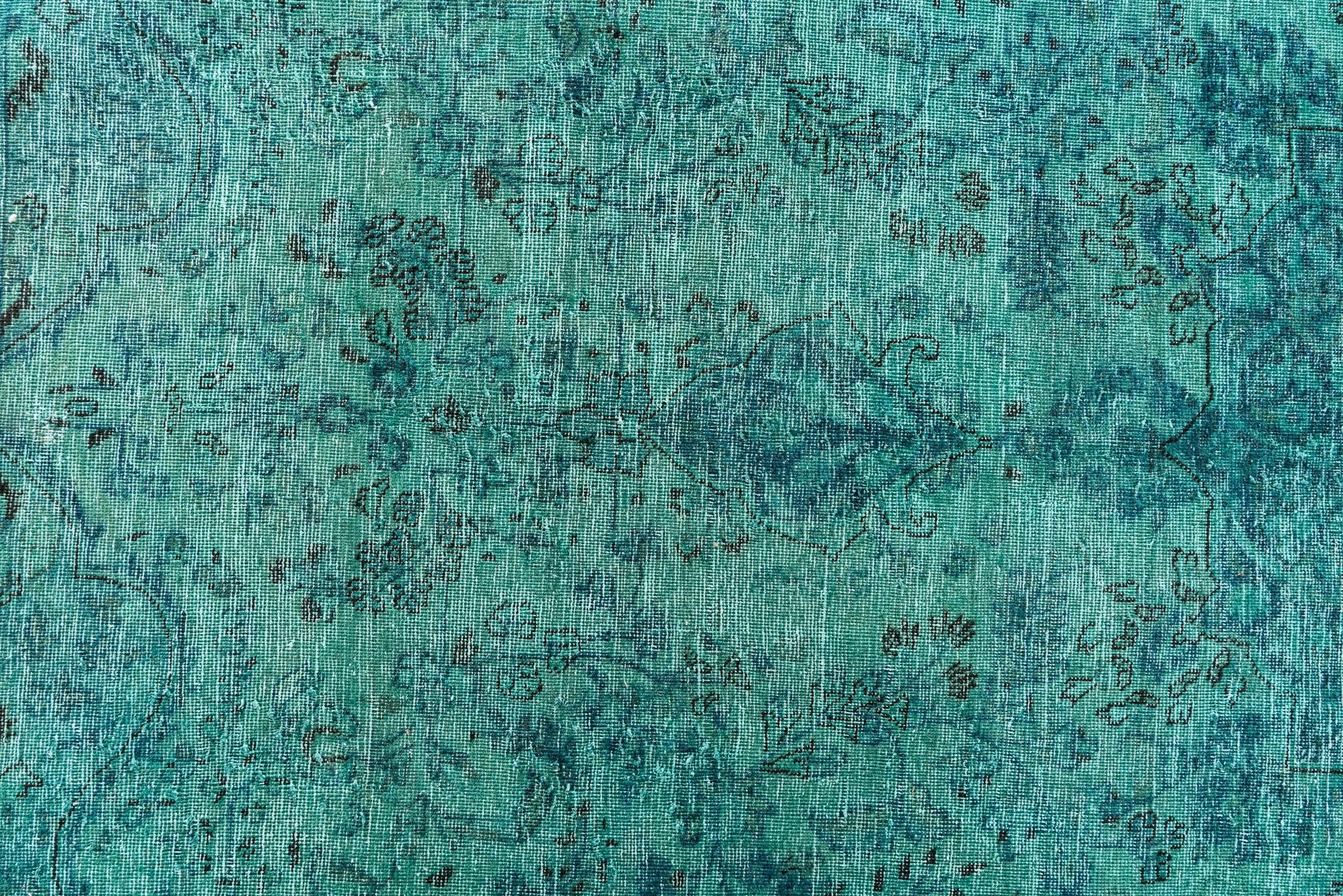 9' 2 x 12' 2 Hand Knotted Ultra Vintage Persian Wool Rug