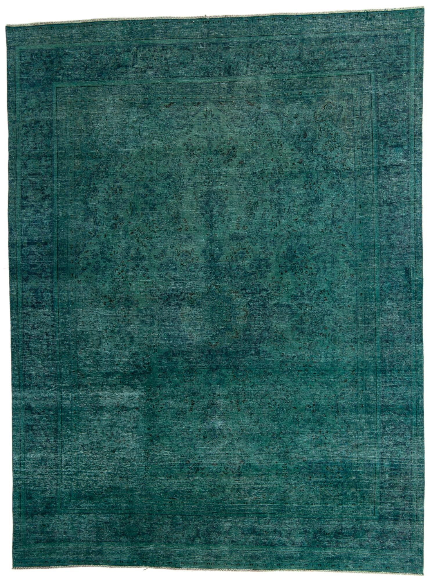 9' 2 x 12' 2 Hand Knotted Ultra Vintage Persian Wool Rug
