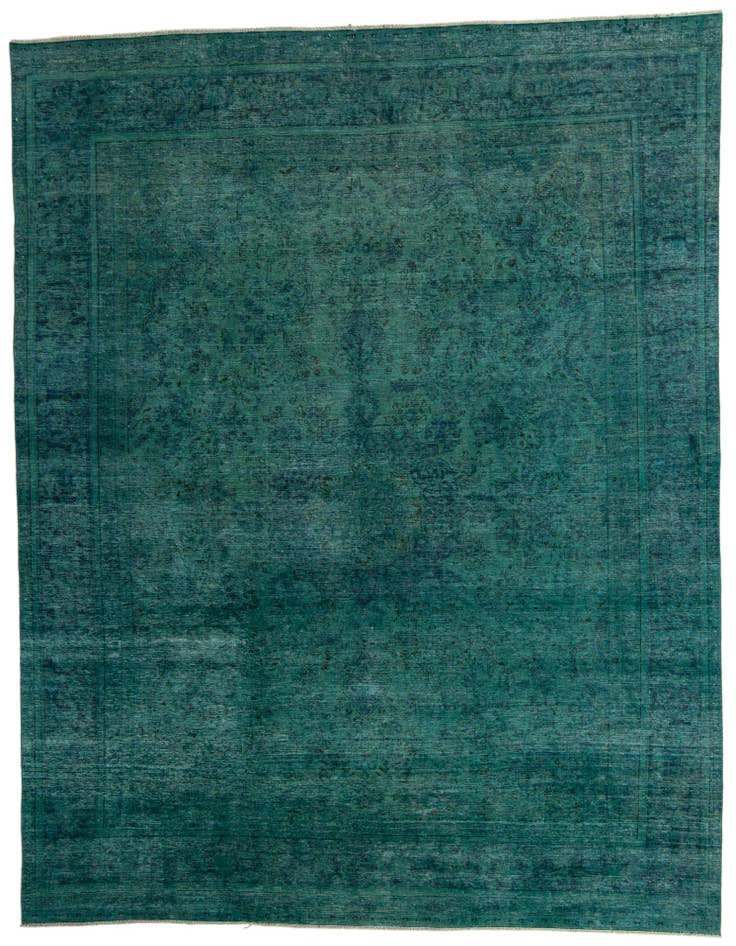 Detail image of 9' 2 x 12' 2 Hand Knotted Ultra Vintage Persian Wool Rug