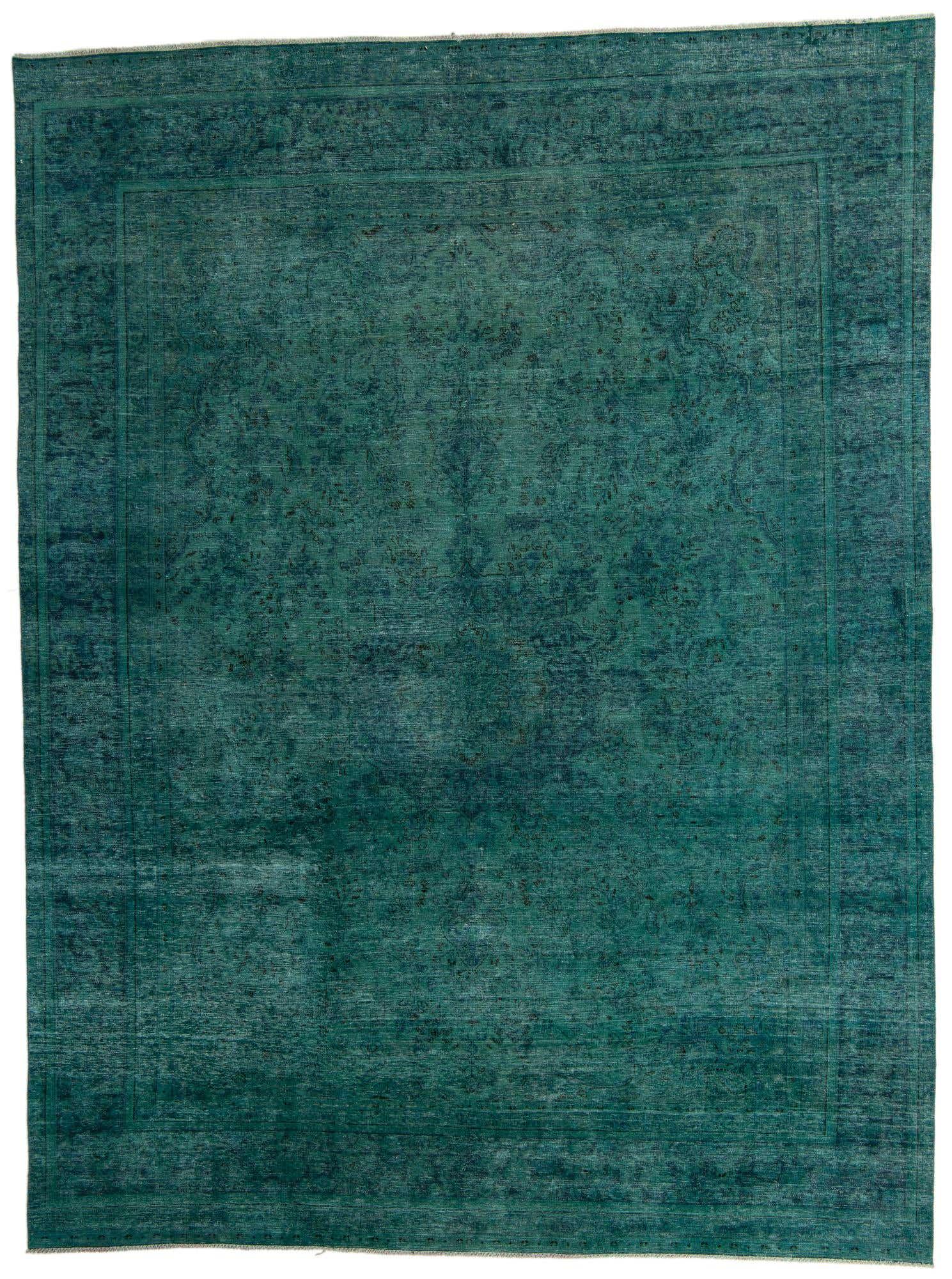 9' 2 x 12' 2 Hand Knotted Ultra Vintage Persian Wool Rug