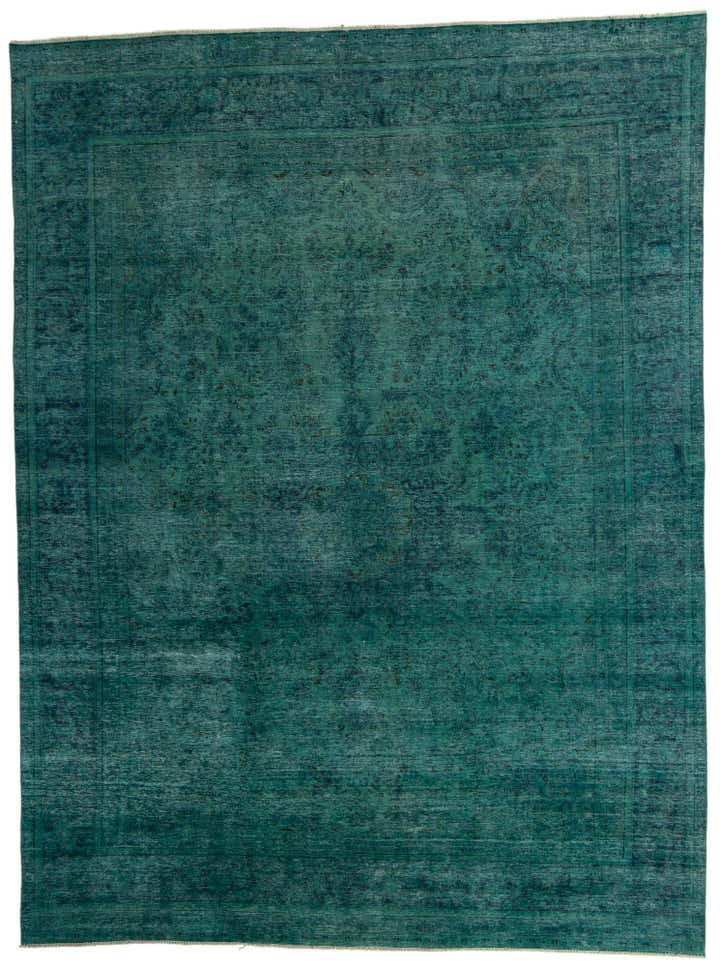 9' 2 x 12' 2 Hand Knotted Ultra Vintage Persian Wool Rug