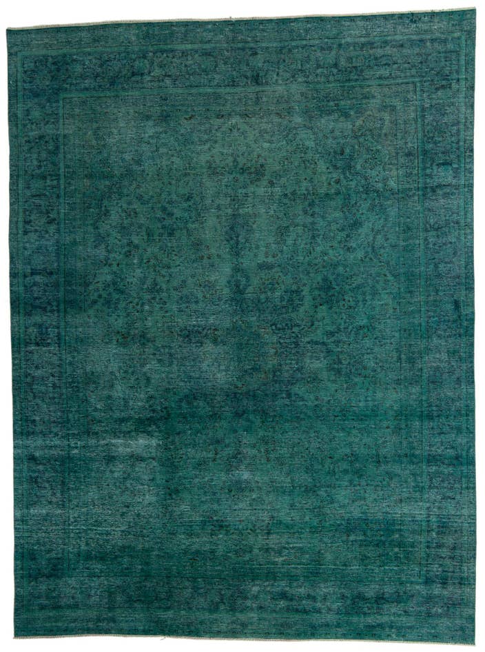 Detail image of 9' 2 x 12' 2 Hand Knotted Ultra Vintage Persian Wool Rug