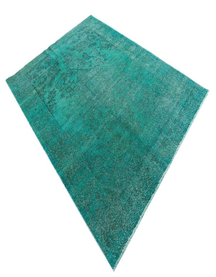 Detail image of 6' 6 x 8' 8  Hand Knotted Ultra Vintage Persian Wool Rug