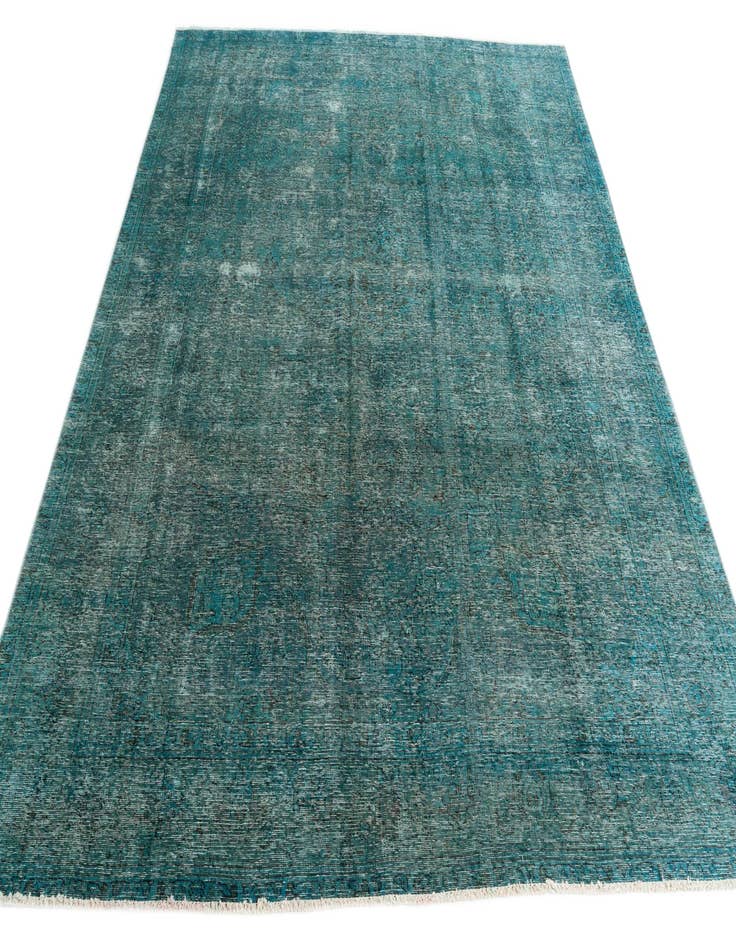 Detail image of 9' 4 x 12'  Hand Knotted Ultra Vintage Persian Wool Rug