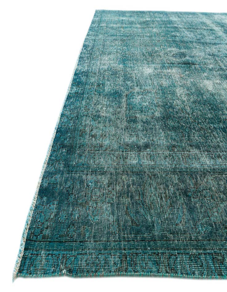 Detail image of 9' 4 x 12'  Hand Knotted Ultra Vintage Persian Wool Rug