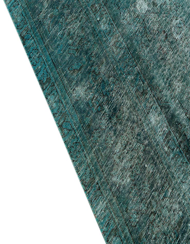 Detail image of 9' 4 x 12'  Hand Knotted Ultra Vintage Persian Wool Rug