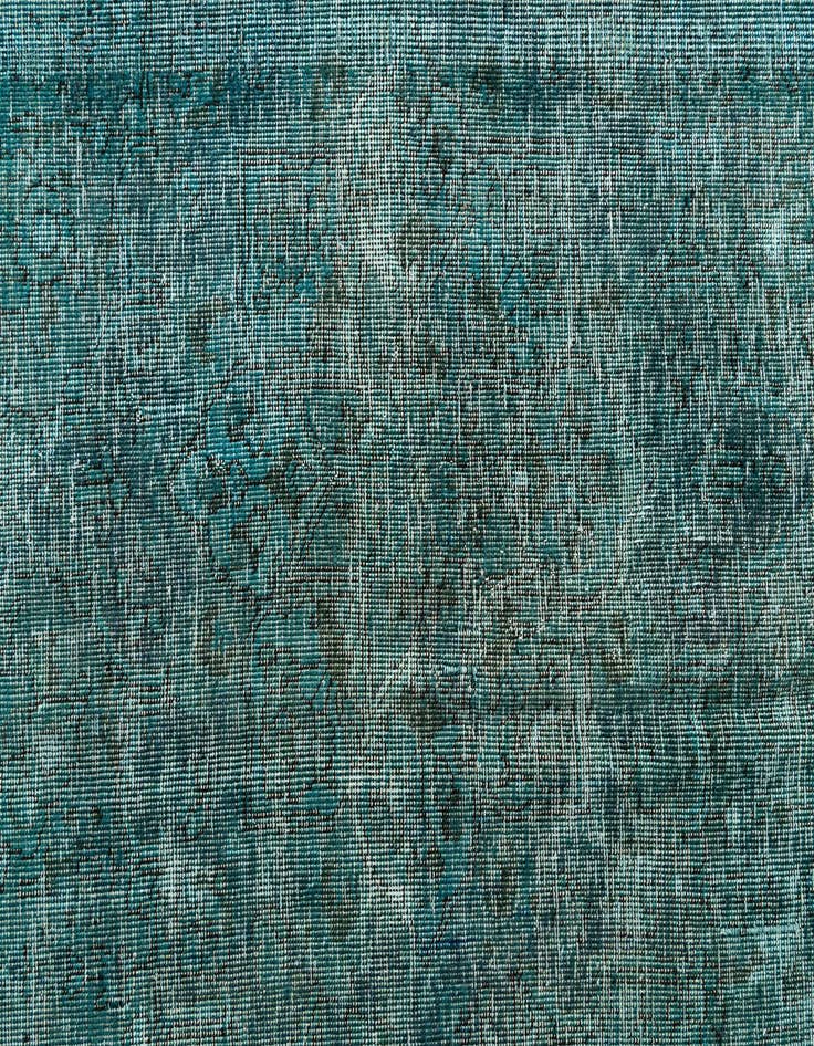 Detail image of 9' 4 x 12'  Hand Knotted Ultra Vintage Persian Wool Rug