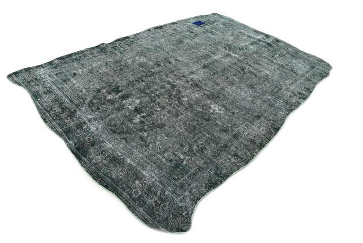 6' 1 x 9' 2 Hand Knotted Ultra Vintage Persian Wool Rug