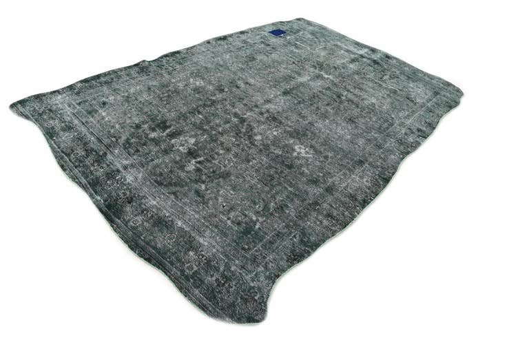 Detail image of 6' 1 x 9' 2 Hand Knotted Ultra Vintage Persian Wool Rug