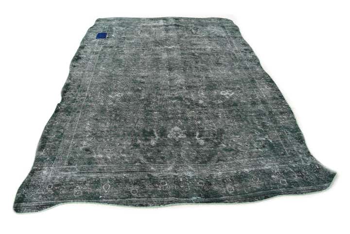 6' 1 x 9' 2 Hand Knotted Ultra Vintage Persian Wool Rug