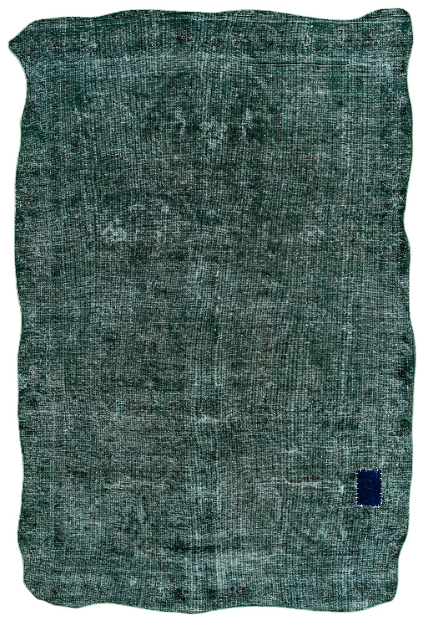 6' 1 x 9' 2 Hand Knotted Ultra Vintage Persian Wool Rug