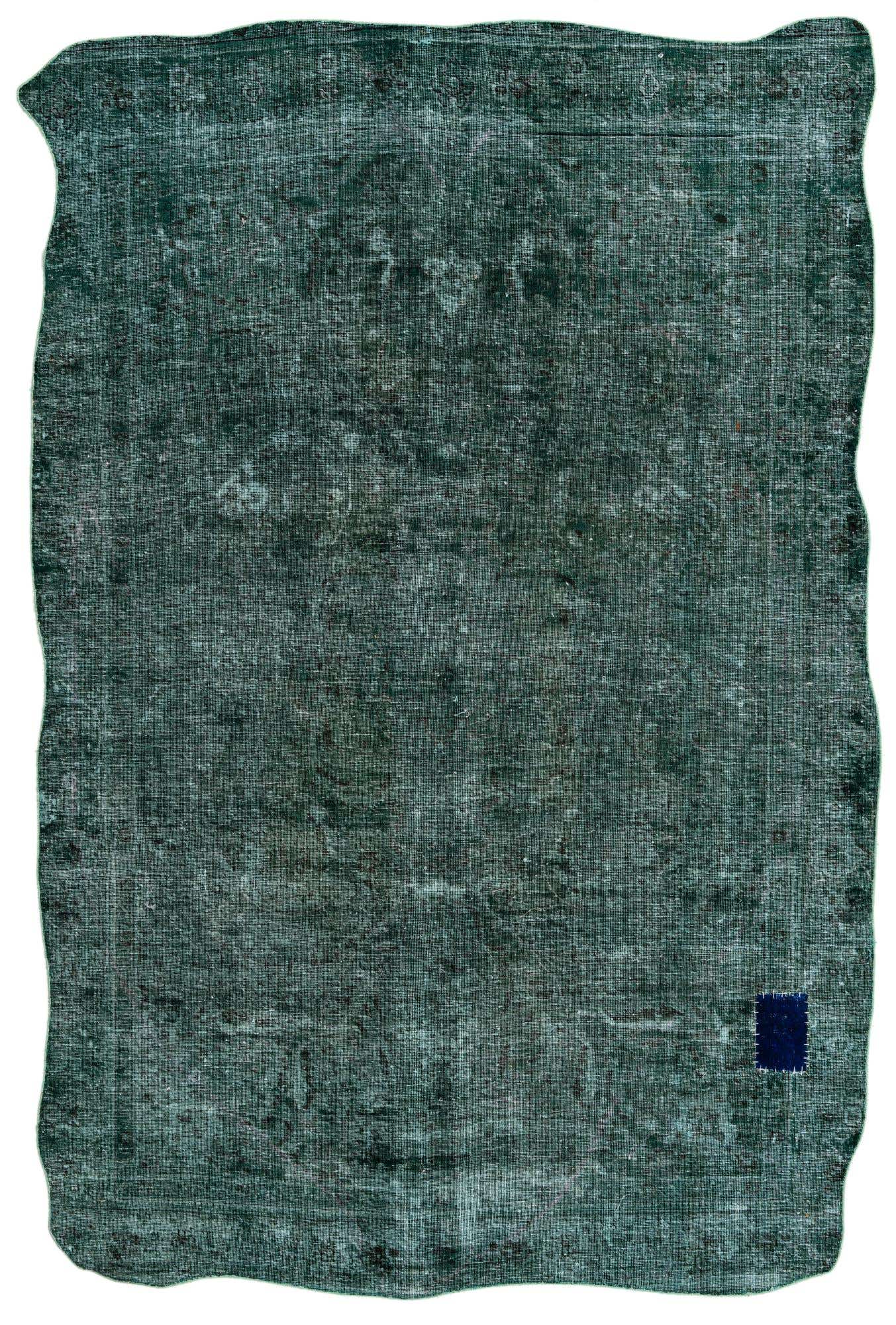 6' 1 x 9' 2 Hand Knotted Ultra Vintage Persian Wool Rug