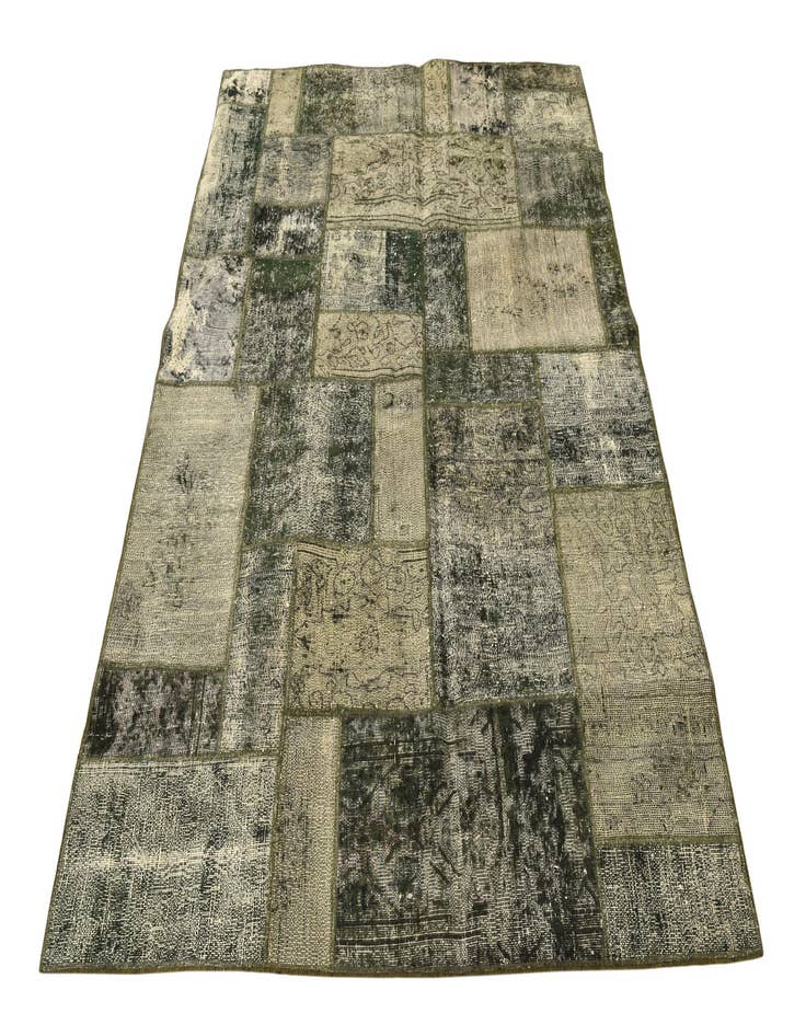 Detail image of 5' x 6' 9  Hand Knotted Ultra Vintage Persian Wool Rug