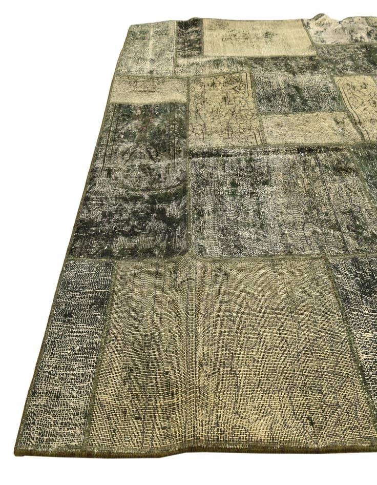 Detail image of 5' x 6' 9  Hand Knotted Ultra Vintage Persian Wool Rug