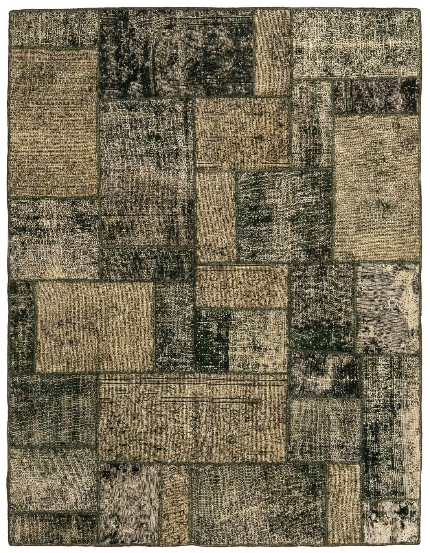 Primary image 5' x 6' 9  Hand Knotted Ultra Vintage Persian Wool Rug