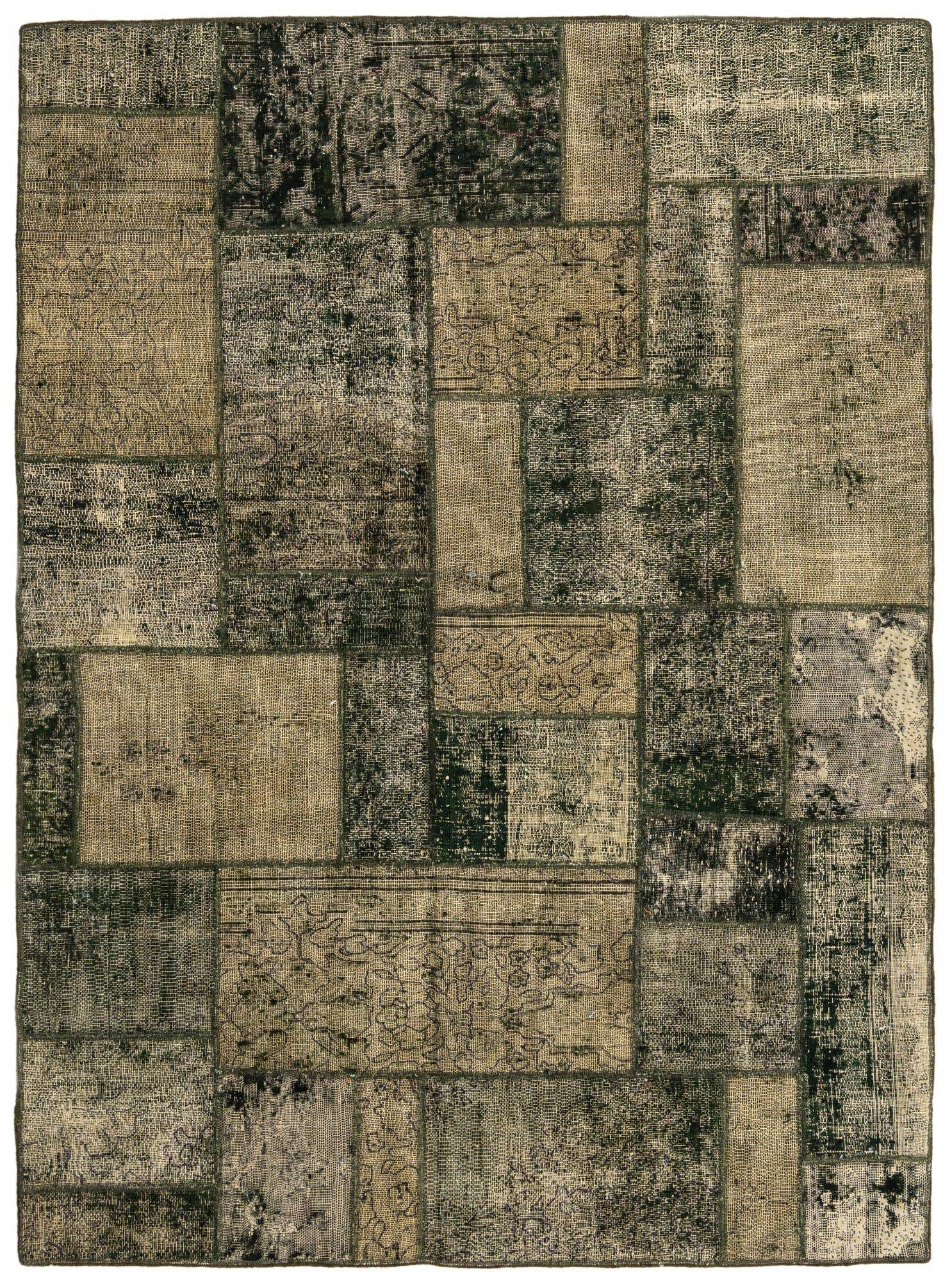 5' x 6' 9 Hand Knotted Ultra Vintage Persian Wool Rug