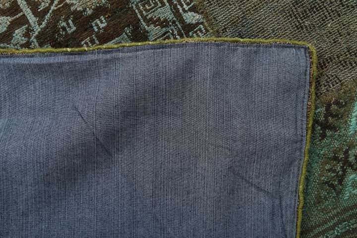 6' 6 x 10' 1 Hand Knotted Ultra Vintage Persian Wool Rug
