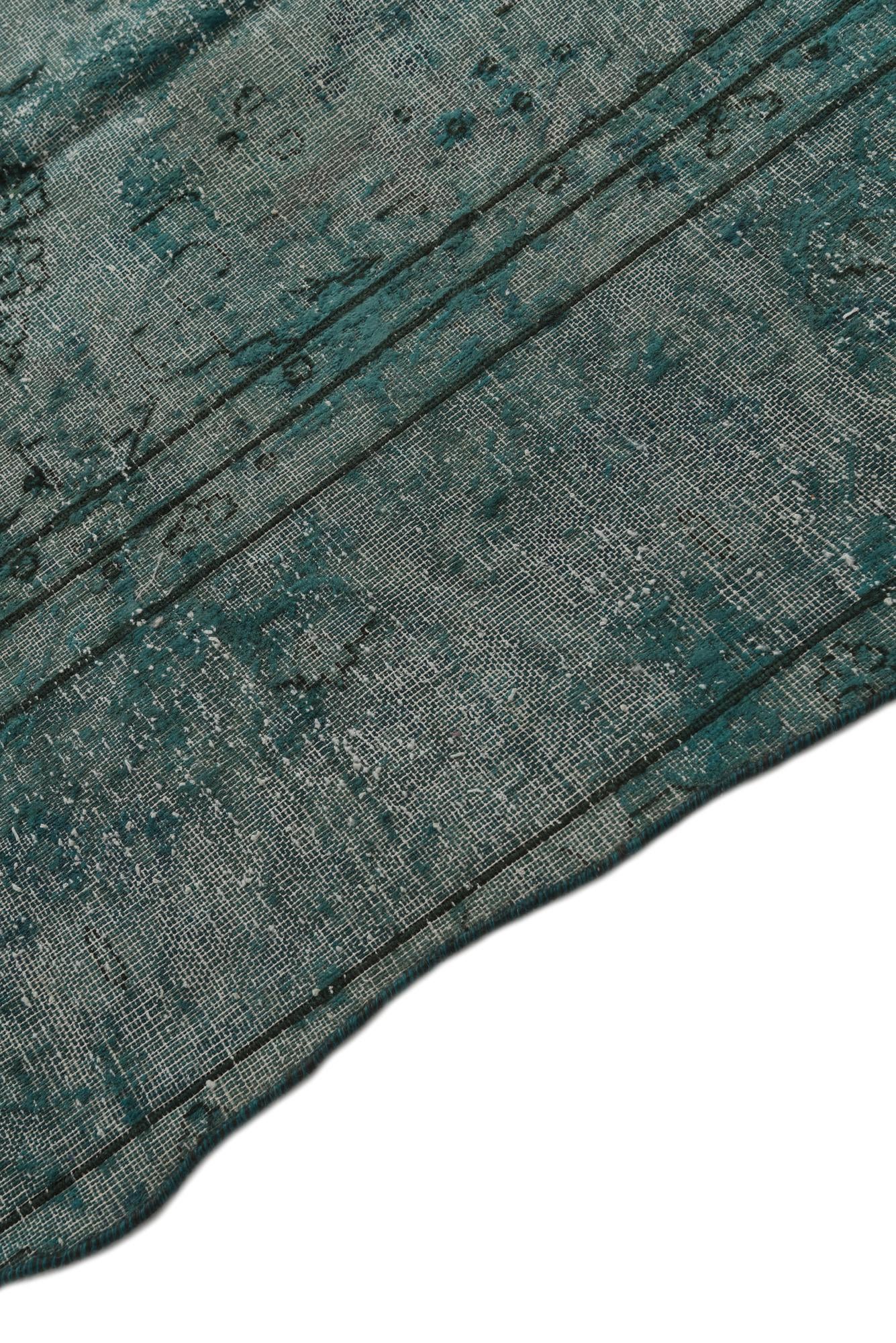 9' x 12' 5 Hand Knotted Ultra Vintage Persian Wool Rug