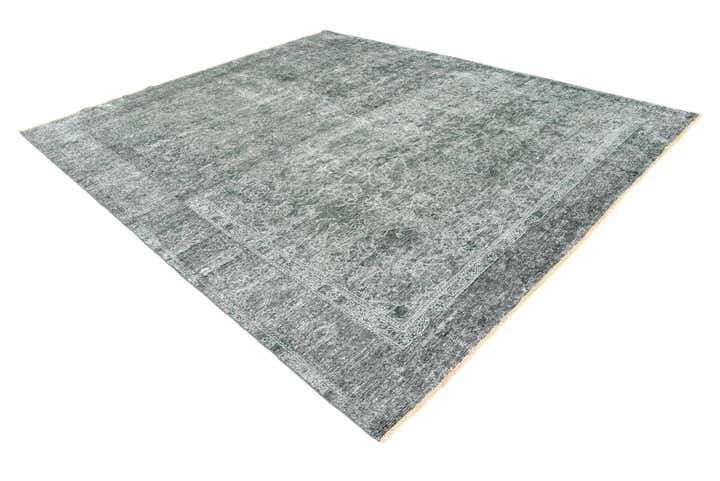 9' 8 x 11' 9 Hand Knotted Ultra Vintage Persian Wool Rug