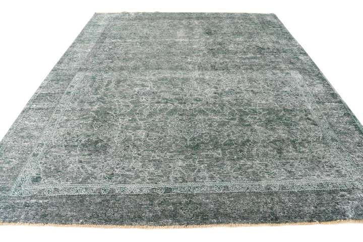 9' 8 x 11' 9 Hand Knotted Ultra Vintage Persian Wool Rug