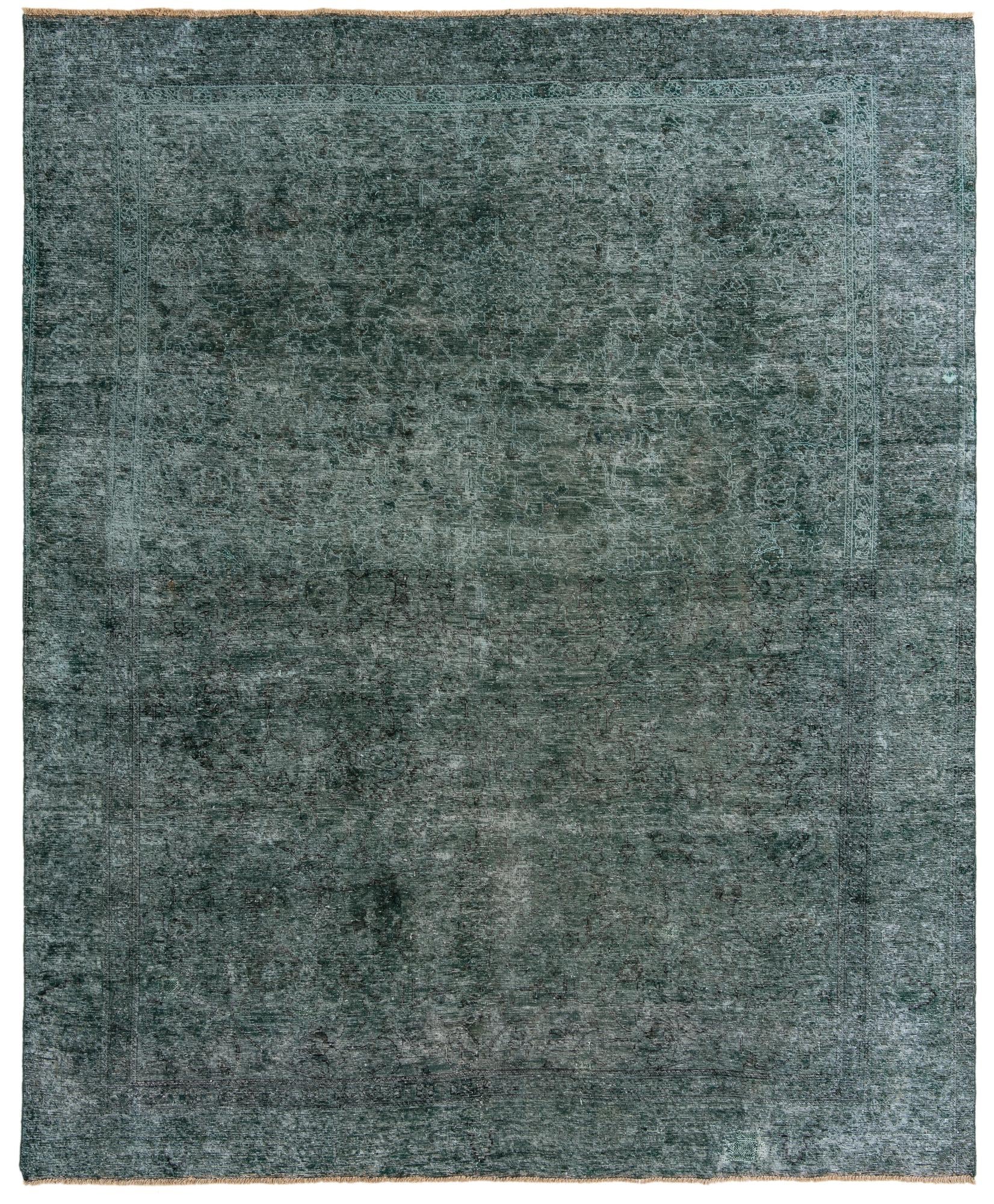 9' 8 x 11' 9 Hand Knotted Ultra Vintage Persian Wool Rug