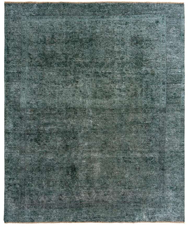 9' 8 x 11' 9 Hand Knotted Ultra Vintage Persian Wool Rug