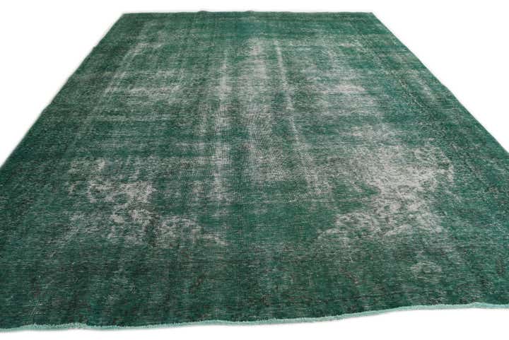 9' 5 x 12' 6 Hand Knotted Ultra Vintage Persian Wool Rug