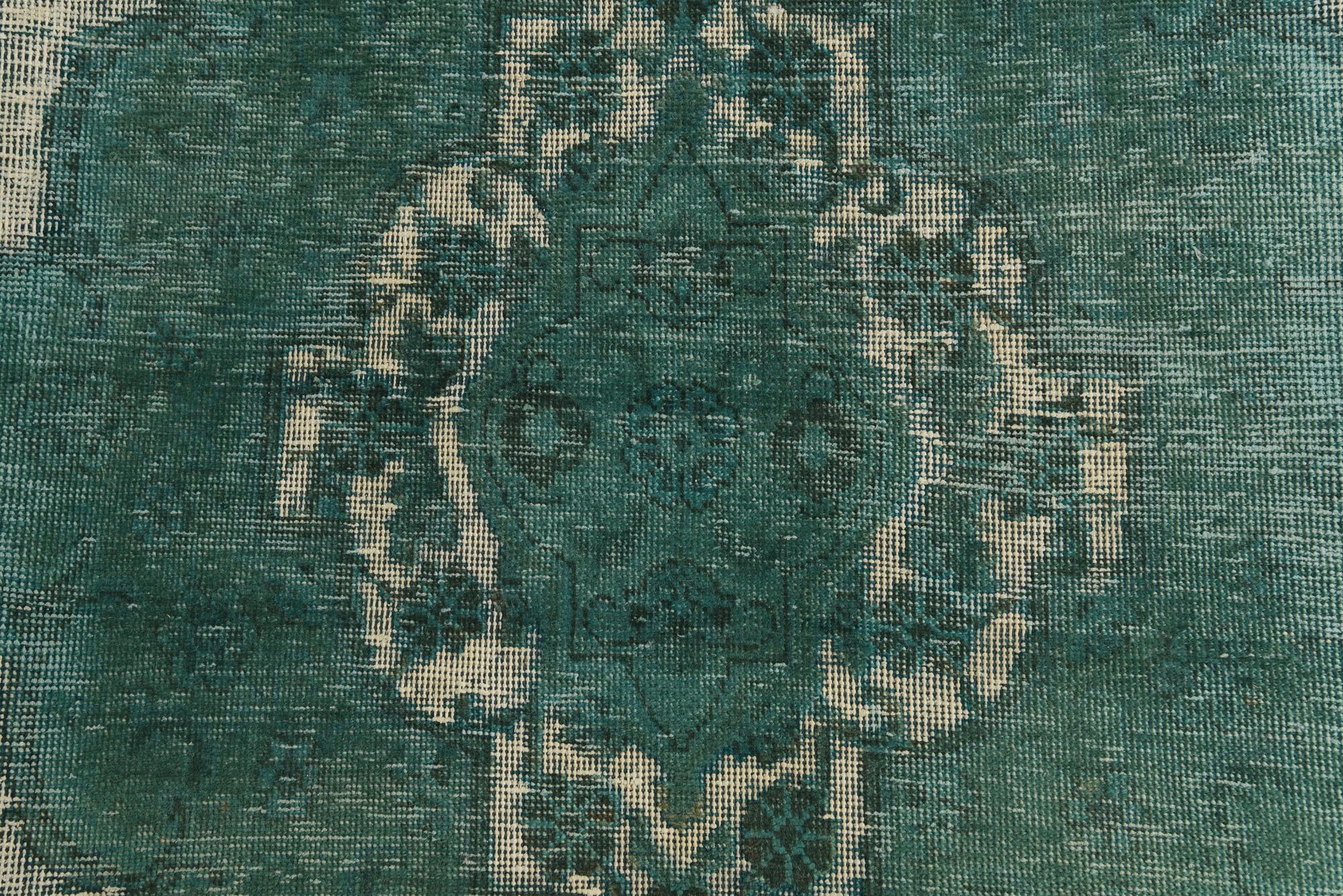 9' 6 x 12' 2 Hand Knotted Ultra Vintage Persian Wool Rug