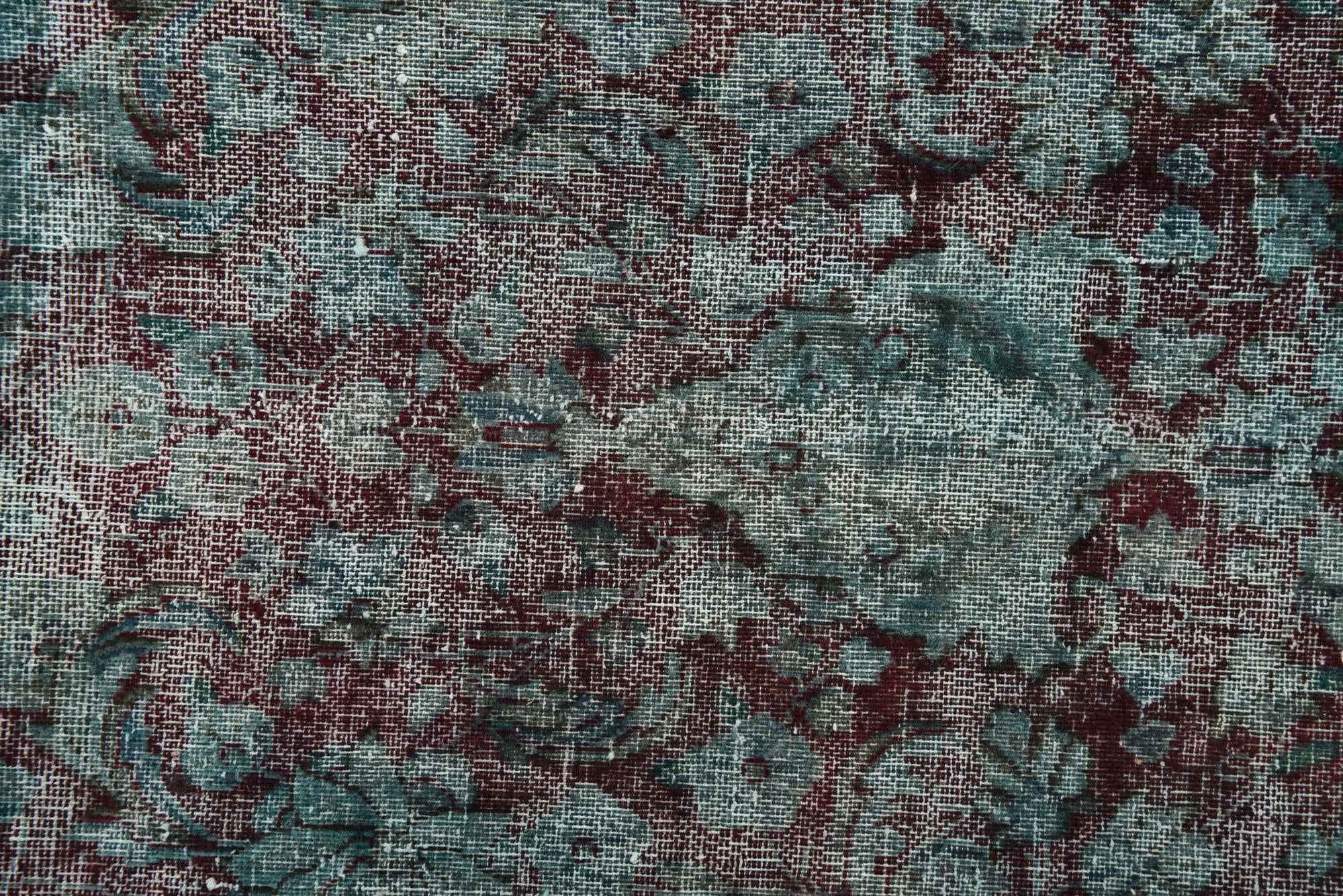 9' 7 x 12' 10 Hand Knotted Ultra Vintage Persian Wool Rug