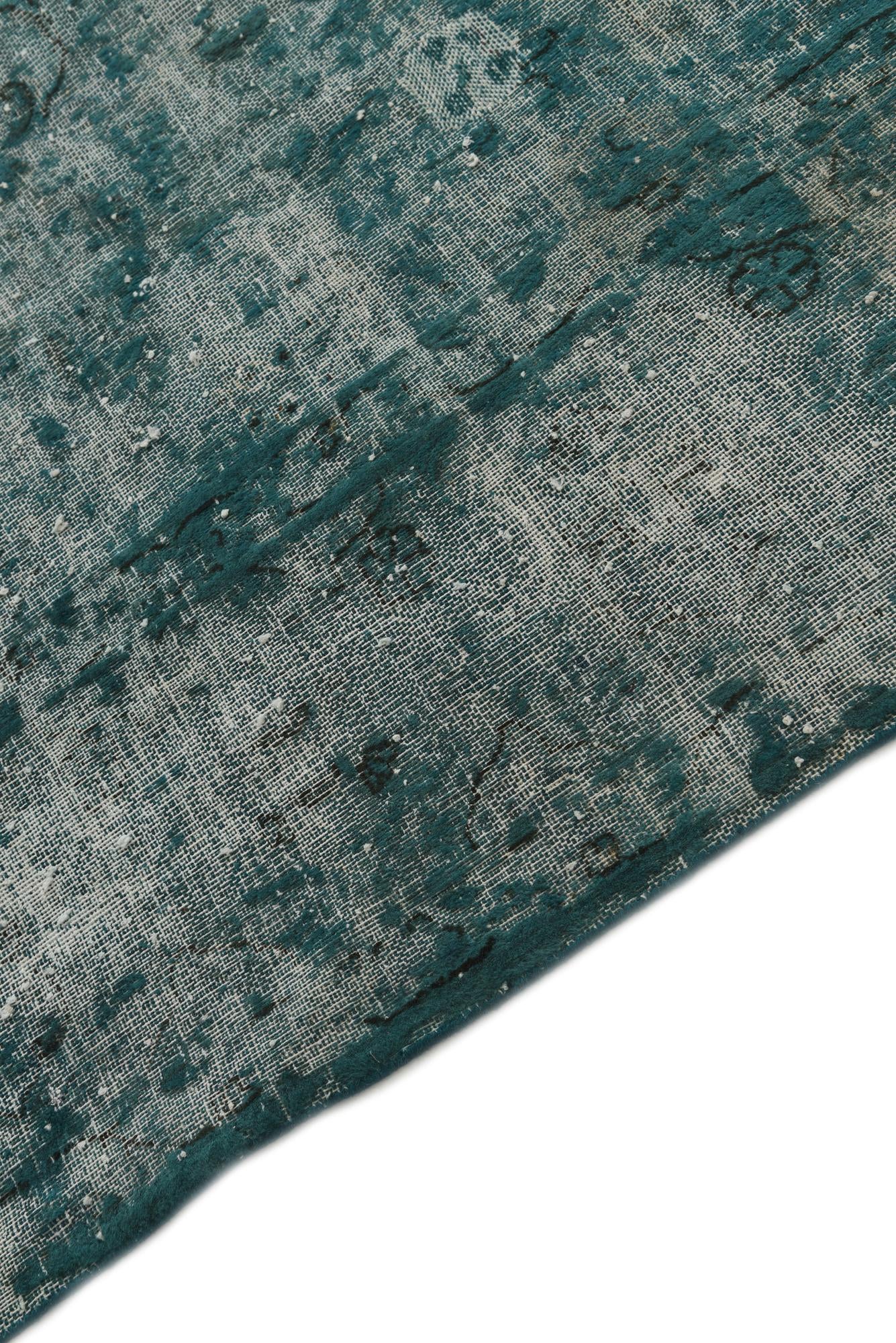 9' 5 x 13' 5 Hand Knotted Ultra Vintage Persian Wool Rug