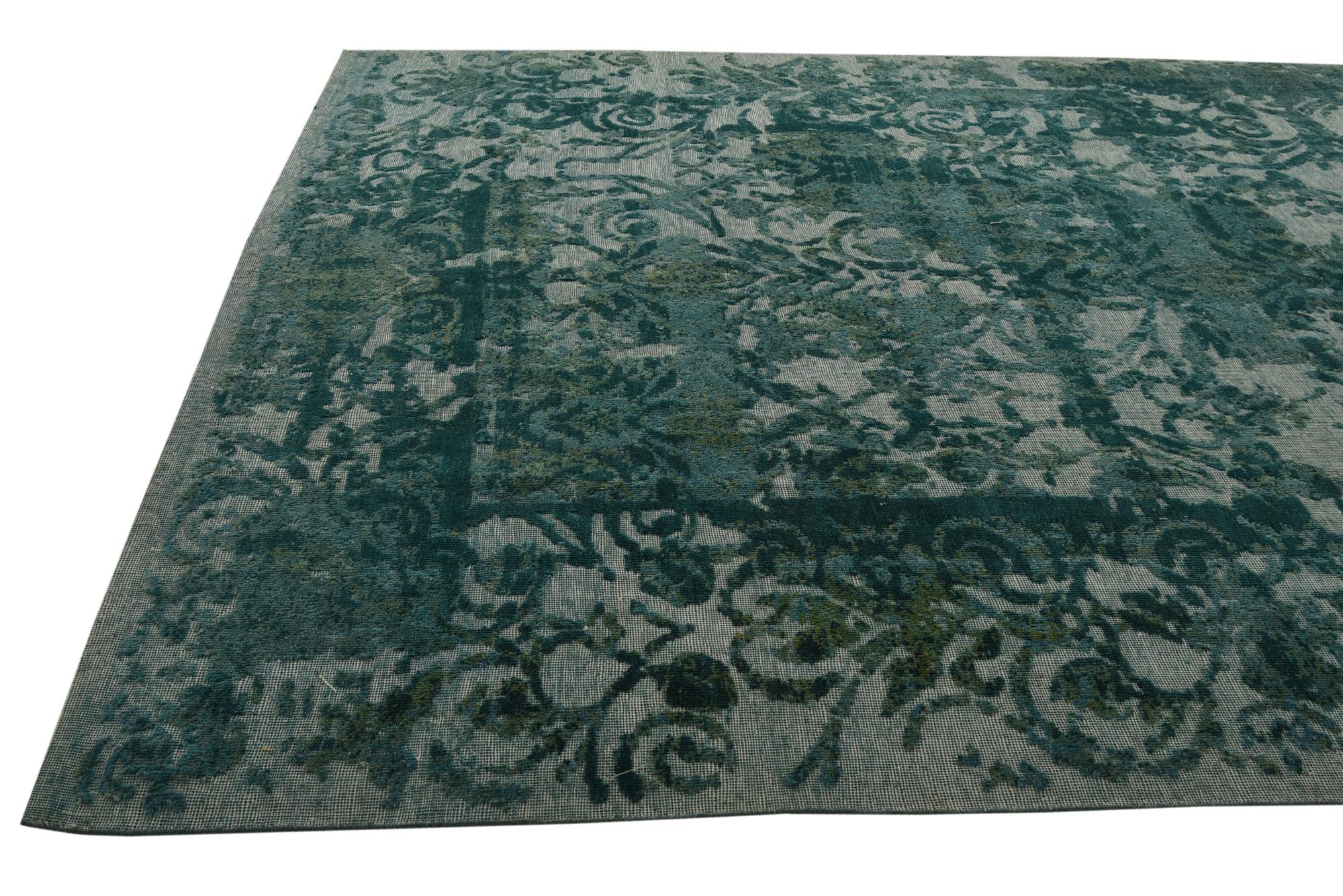 8' x 10' Hand Knotted Ultra Vintage Persian Wool Rug